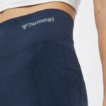 Hummel Damen Leggings Hmltif Seamless High Waist Tights Black Iris-S