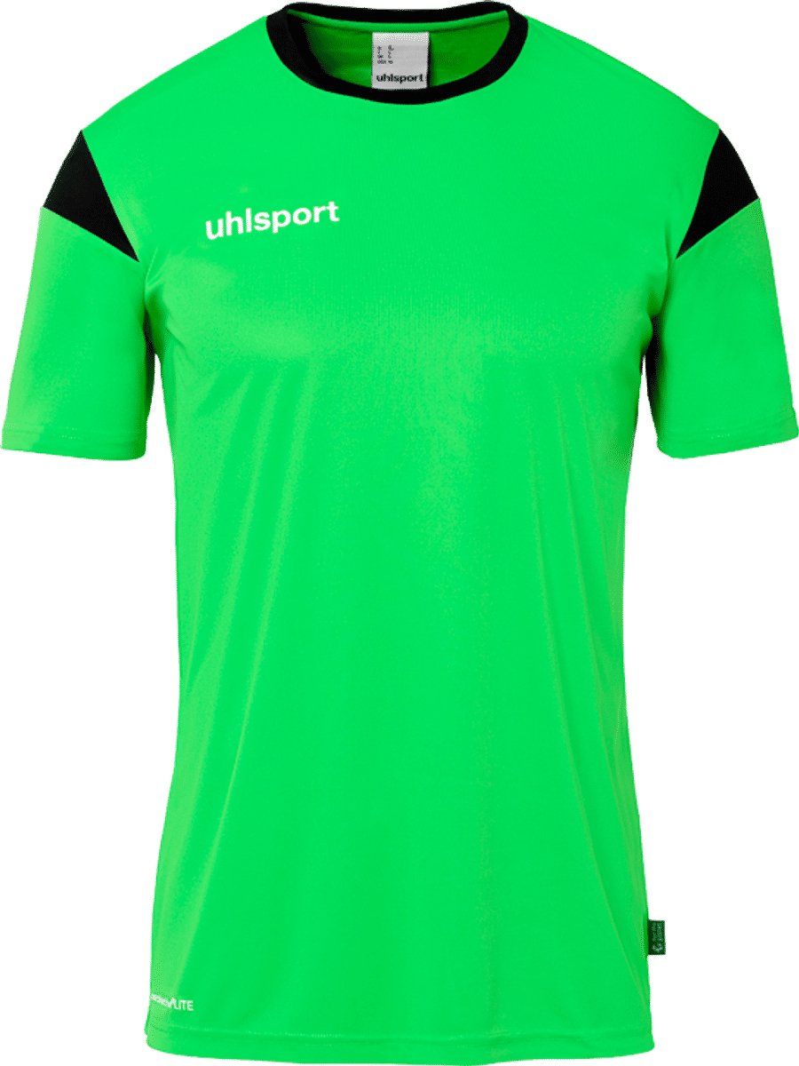 900x1200-3 Uhlsport Squad 27 Shirt Korte Mouw Heren - Fluo Groen / Zwart | Maat: 3XL - Afbeelding 1