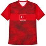 Voetbalshirt Turkije | Turks Elftal shirt | EK / WK Voetbal T-shirt | Türkiye sportshirt | Turkey supporter | maat L