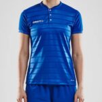 Craft Pro Control Shirt Korte Mouw Dames - Royal | Maat: L