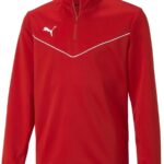 Puma Teamrise Ziptop Kinderen - Rood | Maat: 164