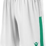Macron Skara Short Heren - Wit / Groen | Maat: M