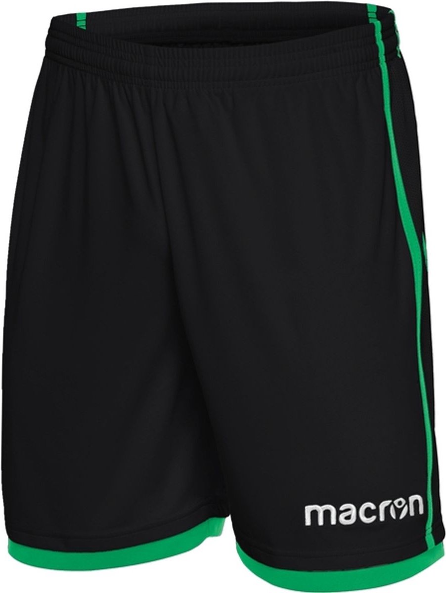 902x1200-52 Macron Algol Short Heren - Zwart / Groen | Maat: XXL - Afbeelding 1