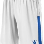 Macron Skara Short Heren - Wit / Royal | Maat: XL