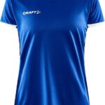 Craft Progress 2.0 Shirt Korte Mouw Dames - Royal | Maat: XL