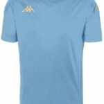 Kappa Banda Gianto Shirt Korte Mouw Heren - Hemelsblauw | Maat: L