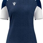 Macron Glory Sphinx Shirt Korte Mouw Kinderen - Marine / Wit | Maat: 11-12 Y
