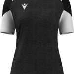 Macron Glory Sphinx Shirt Korte Mouw Dames - Zwart / Wit | Maat: XXL