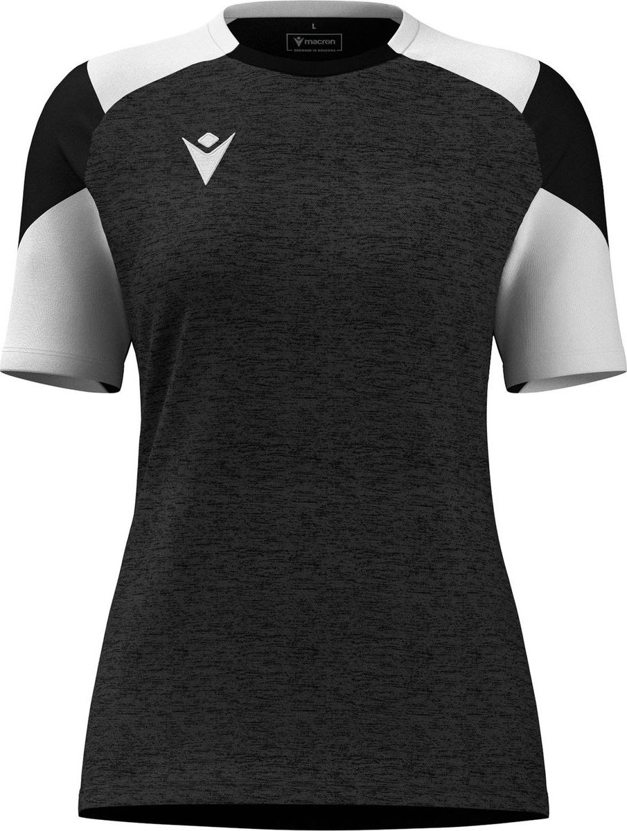 905x1200-5 Macron Glory Sphinx Shirt Korte Mouw Dames - Zwart / Wit | Maat: 3XL - Afbeelding 1