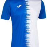 Joma City Ii T-shirt Met Korte Mouwen Wit,Blauw 2XL Man