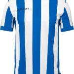 Uhlsport Stripe 2.0 Shirt Korte Mouw Kinderen - Royal / Wit | Maat: 116