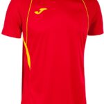 Joma Championship Vii T-shirt Met Korte Mouwen Rood 7-8 Years Jongens