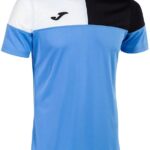Joma Crew V T-shirt Met Korte Mouwen Blauw M Man