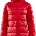 Craft Core Explore Donsjas Met Kap Dames - Rood | Maat: L
