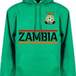 Zambia Team Hoodie - Groen - L