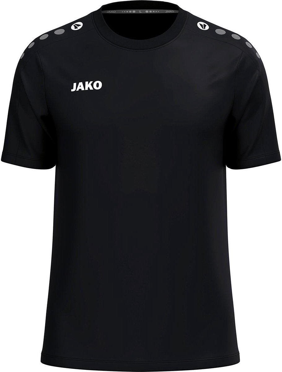 910x1200-49 Jako One T-Shirt Kinderen - Zwart | Maat: 116 - Afbeelding 1