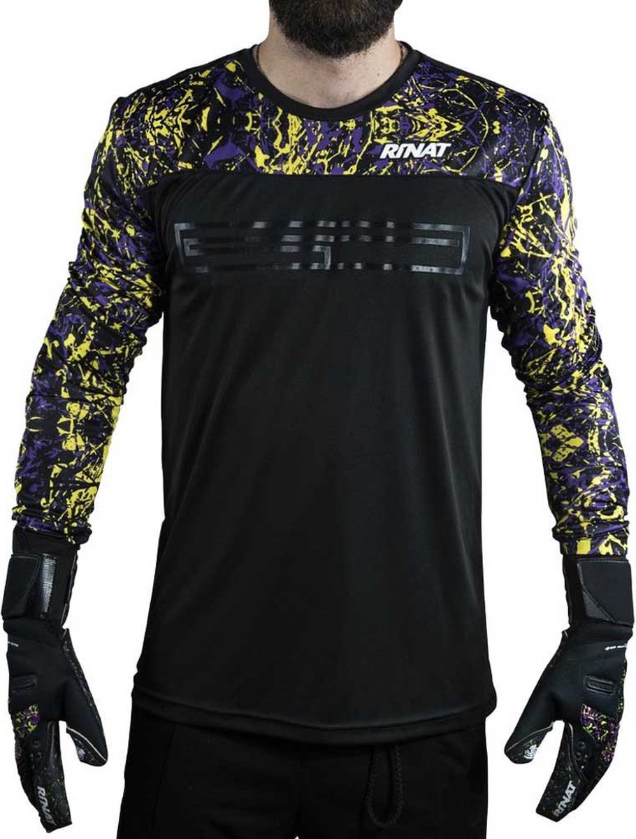 910x1200-6 Rinat Aries T-shirt Met Lange Mouwen Zwart M Man - Afbeelding 1