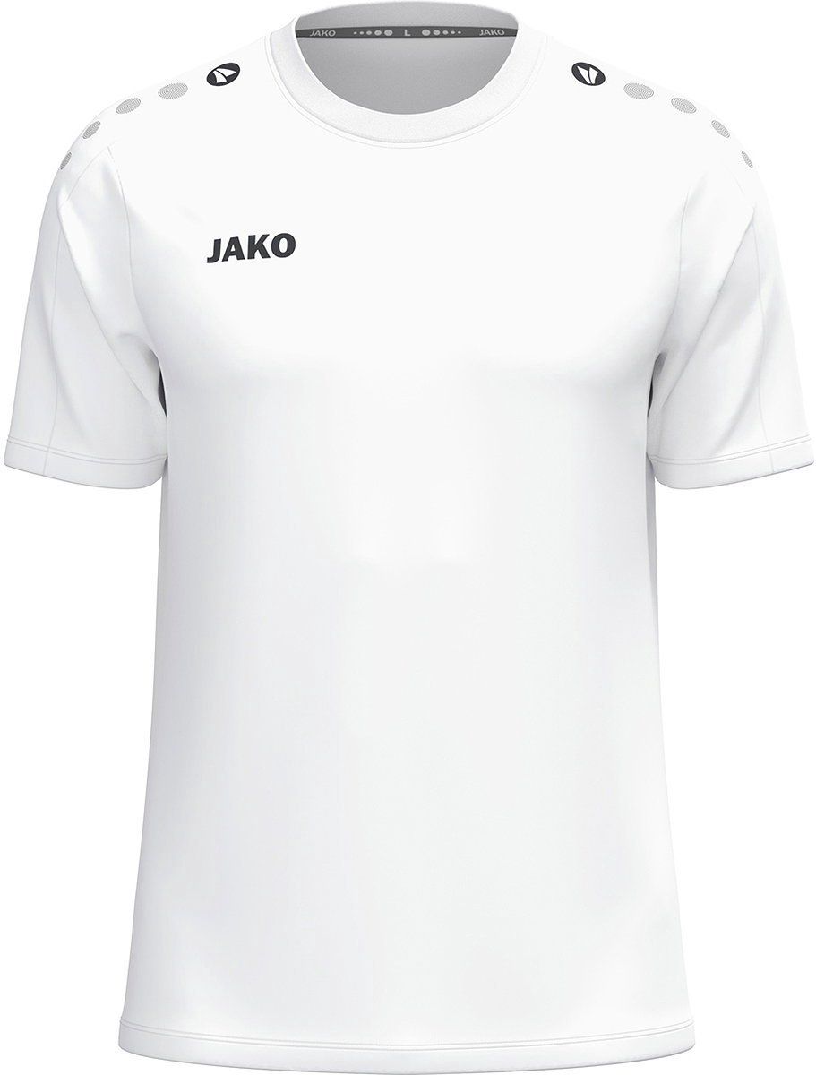911x1200-26 Jako One T-Shirt Heren - Wit | Maat: XXL - Afbeelding 1