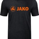 Jako - T-shirt Promo - Zwart Oranje T-shirt Heren-XL