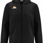 Kappa Giordizi Sweatshirt Met Volledige Rits Zwart L Man