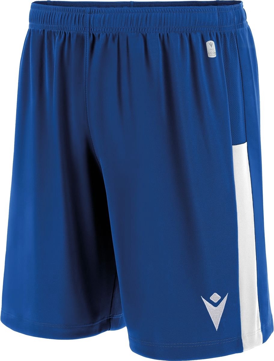 912x1200-48 Macron Skara Short Heren - Royal / Wit | Maat: L - Afbeelding 1