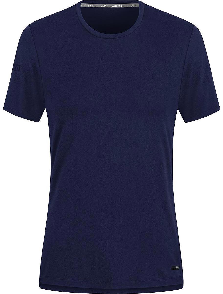 912x1200-59 Jako Pro Casual T-Shirt Dames - Marine | Maat: 42 - Afbeelding 1