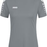 JAKO Shirt Power Korte Mouw Dames Grijs Maat 44
