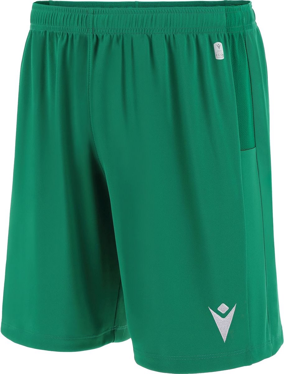 913x1200-40 Macron Skara Short Kinderen - Groen | Maat: 140 - Afbeelding 1