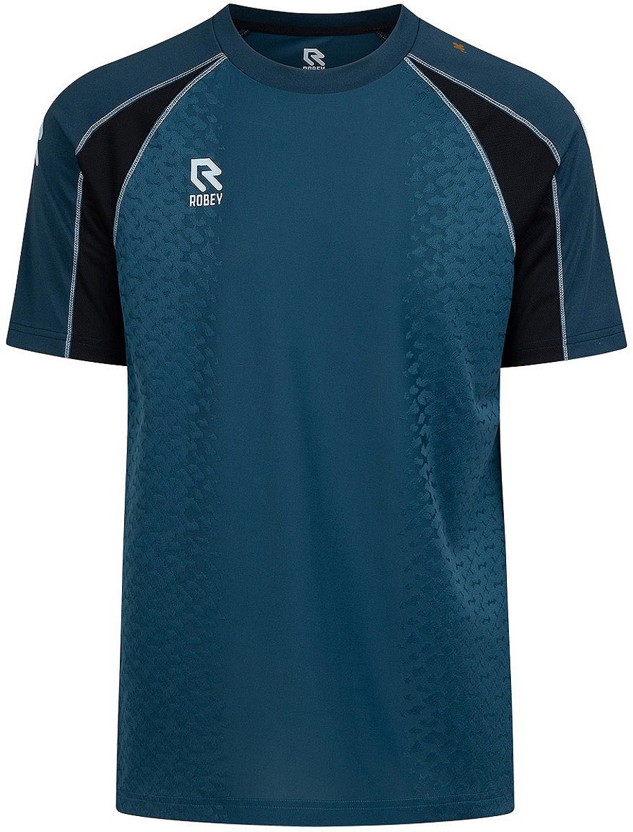 913x1200-61 Robey Pro T-Shirt Heren - Storm Blue | Maat: L - Afbeelding 1