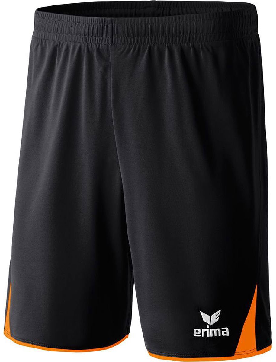 914x1200-132 Erima 5-Cubes Short Heren - Zwart / Oranje | Maat: L - Afbeelding 1