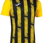 Joma Inter III Shirt Korte Mouw Heren - Geel / Zwart | Maat: S
