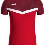 Jako Iconic Polo Heren - Rood / Bordeaux | Maat: XXL