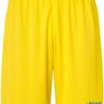 Uhlsport Club Short Heren - Geel / Royal | Maat: L