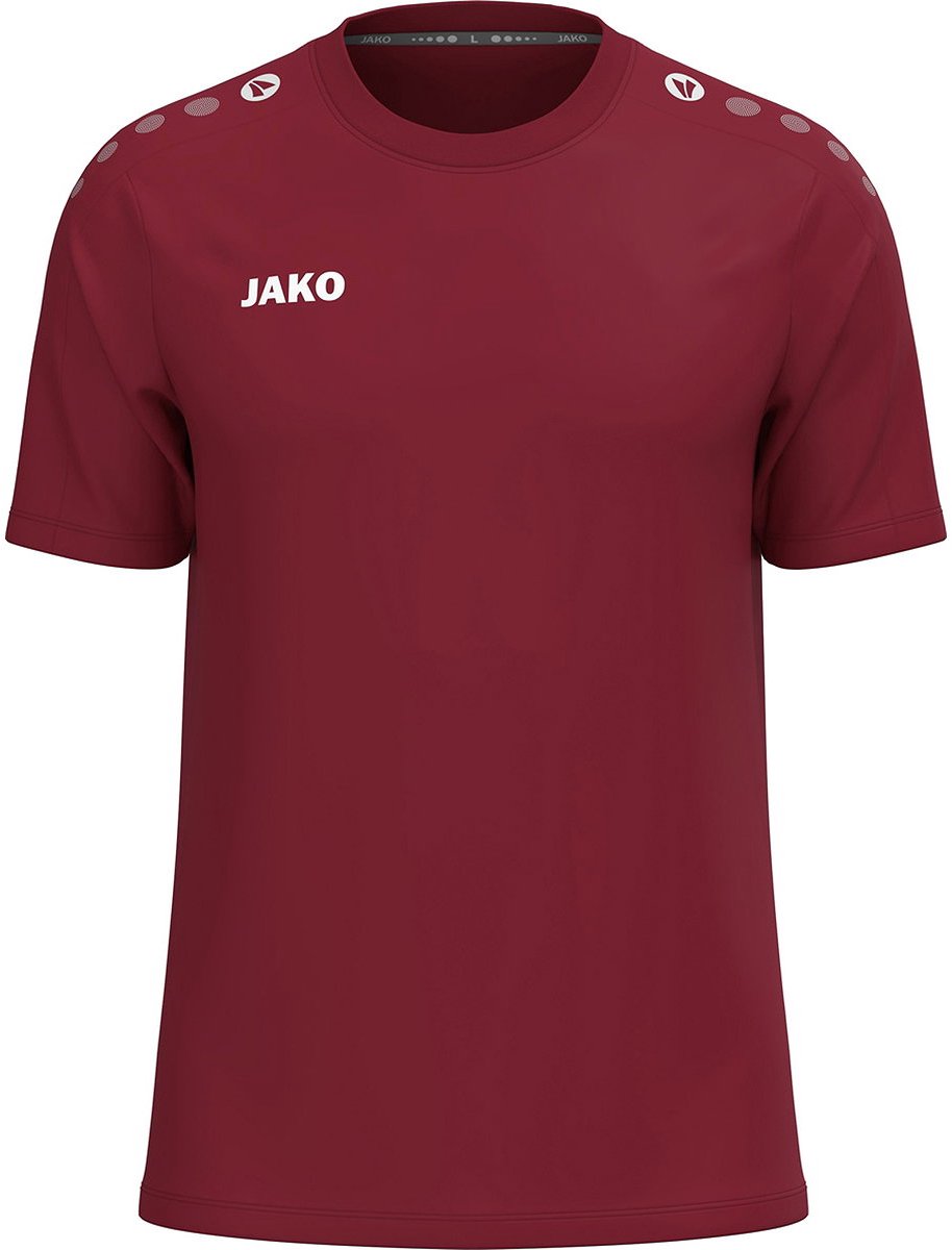 914x1200-205 Jako One T-Shirt Kinderen - Bordeaux | Maat: 116 - Afbeelding 1