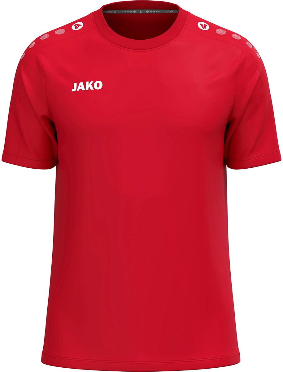 914x1200-229 Jako One T-Shirt Kinderen - Rood | Maat: 164 - Afbeelding 1