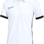 Nike Team T-shirt Kinderen Dri-FIT Academy Poloshirt Wit - Maat L