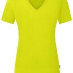Jako Organic T-Shirt Dames - Lime | Maat: 34