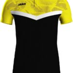 Jako Iconic Polo Heren - Zwart / Zachtgeel | Maat: S