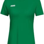 Jako Base T-Shirt Dames - Sportgroen | Maat: 34
