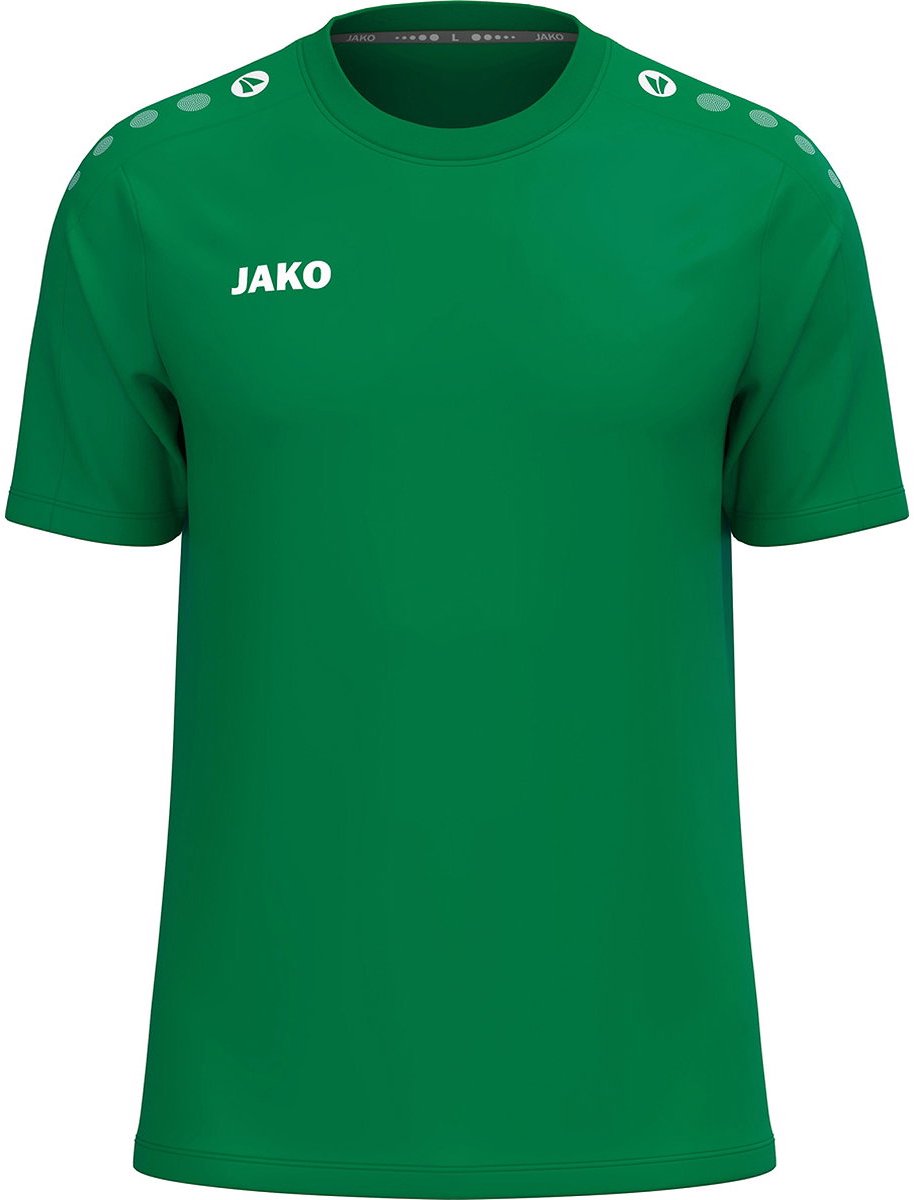 914x1200-91 Jako One T-Shirt Heren - Sportgroen | Maat: S - Afbeelding 1