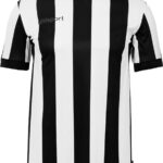 Uhlsport Stripe 2.0 Shirt Korte Mouw Heren - Zwart / Wit | Maat: XL