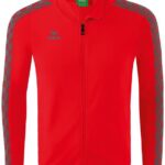 Erima Essential Team Tracktop Jack Heren - Rood / Slate Grey | Maat: L