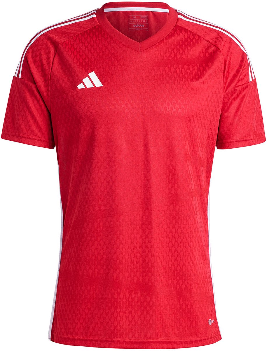 915x1200-3 adidas T-shirt Heren Tiro 23 Competition Match Jersey Rood - Maat S - Afbeelding 1