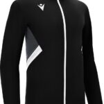 Macron Victory Raijin Polyestervest Heren - Zwart / Wit | Maat: 3XL
