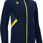 Macron Victory Raijin Polyestervest Heren - Navy / Geel | Maat: XXL