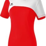 Erima Club 1900 2.0 Dames T-Shirt - Voetbalshirts  - rood - 44