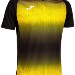 Joma Tiger V T-shirt Met Korte Mouwen Geel,Zwart L Man