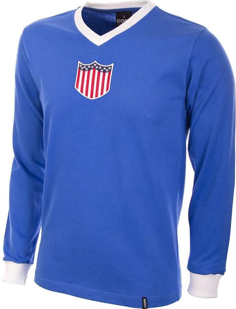 919x1200 Retro voetbalshirt USA 1934 maat S - Afbeelding 1