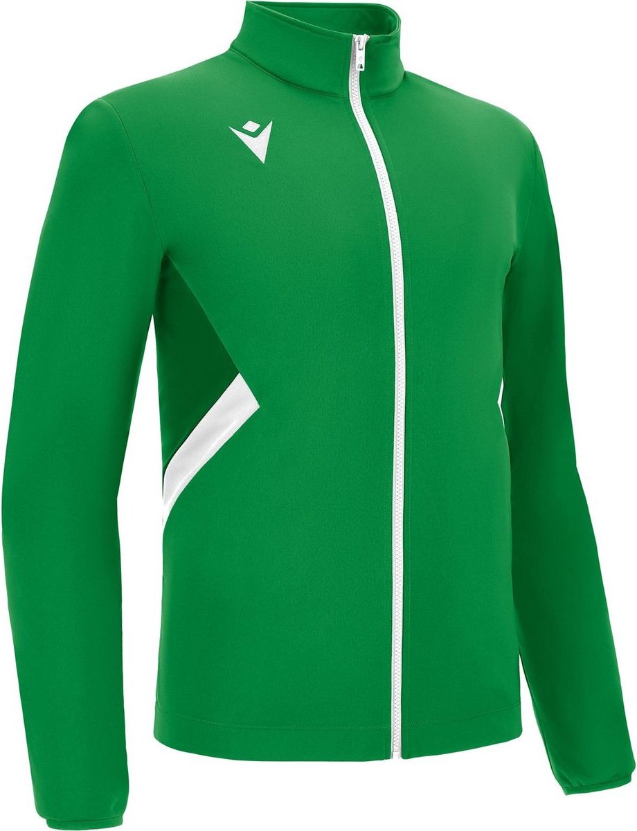920x1200-38 Macron Victory Raijin Polyestervest Heren - Groen / Wit | Maat: M - Afbeelding 1