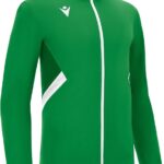 Macron Victory Raijin Polyestervest Kinderen - Groen / Wit | Maat: 11-12 Y